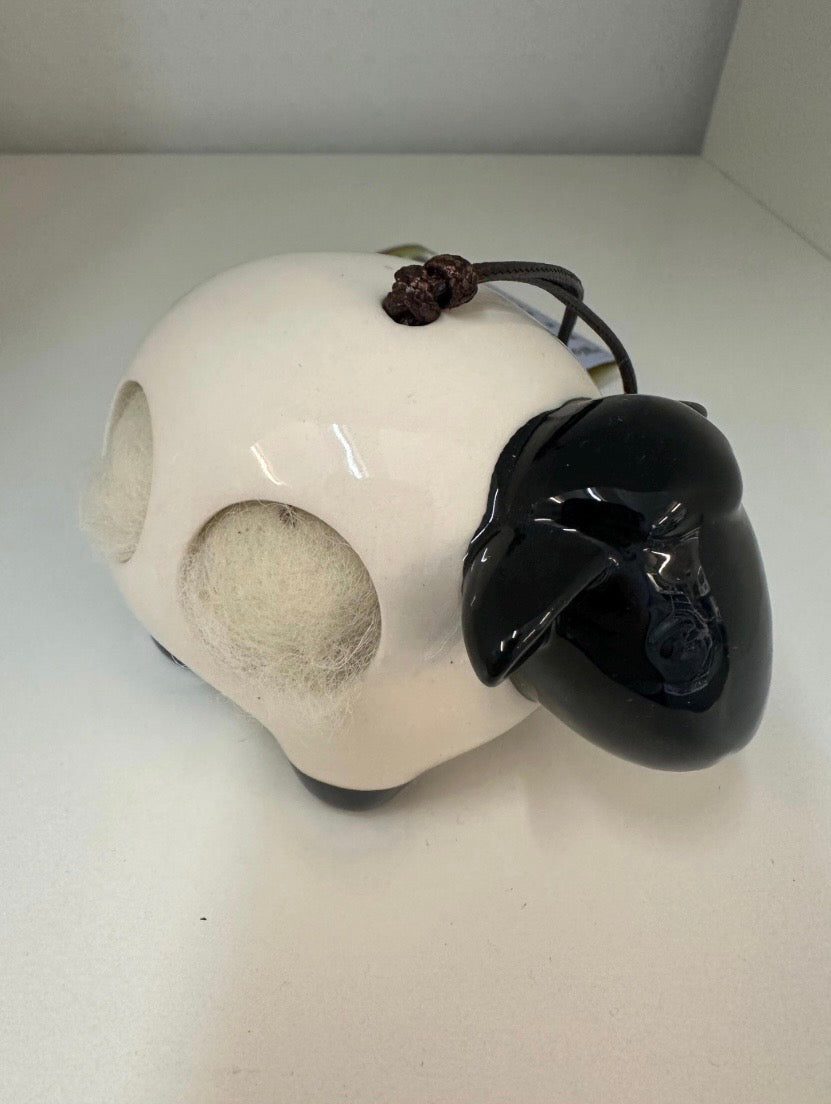 Woolie the sheep nesting wool holder - FREE SHIPPING
