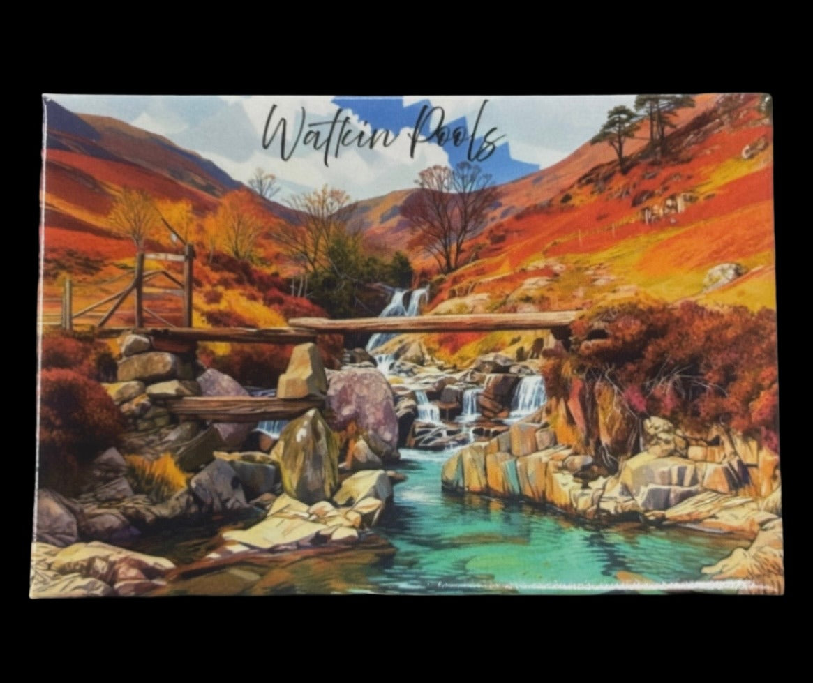 Watkin Pools Fridge Magnet 80mm x 60mm