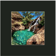 Mounted Watkin Pools Blue