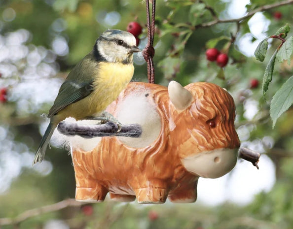Hairie the Highland Cow nesting wool holder - FREE SHIPPING