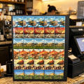 Fridge Magnet Counter Top display with Stock