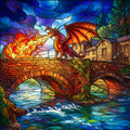 Draig/Dragon Fridge magnets 5cm x 5cm